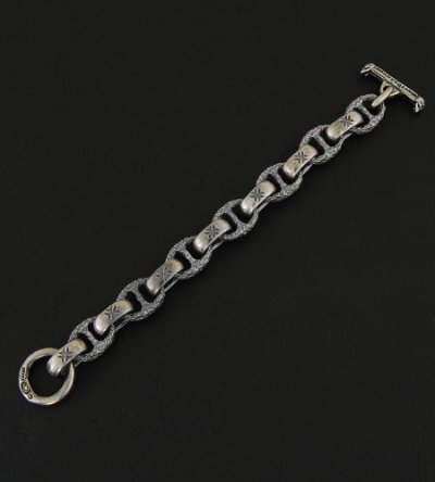 画像3: H.W.O & Chiseled Anchor Links Bracelet
