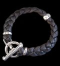 H.W.O Braid Leather Bracelet