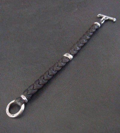 画像3: H.W.O Braid Leather Bracelet