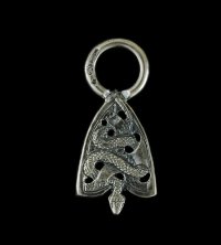 Small Snake Belt Tip Pendant