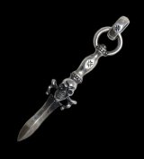 Half Dagger With Skull Pendant With H.W.O