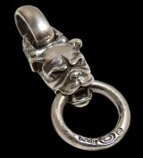 Bulldog With Chiseled Loop & Smooth H.W.O Pendant