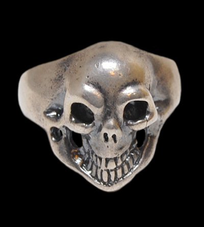 画像1: Old Single Skull Ring