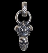 Skull & Crown With H.W.O Pendant