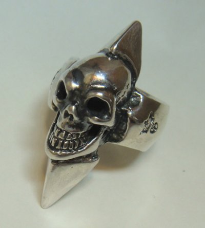 画像3: Skull with Spike Ring
