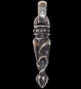 Stud Bolo Tip With H,W,O Pendant