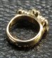 画像8: Gold Small 4Heart Crown Ring