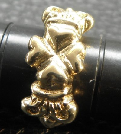 画像3: Gold Small 4Heart Crown Ring