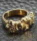 画像6: Gold Small 4Heart Crown Ring