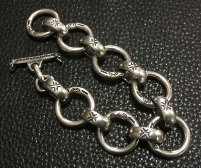 画像3: H.W.O & O-Ring Links Bracelet