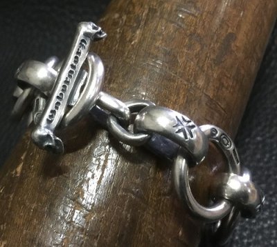 画像9: H.W.O & O-Ring Links Bracelet