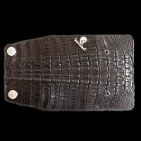 Crocodile Tail W-Spine(L) Long Wallet