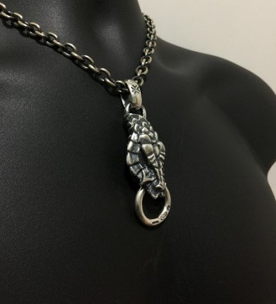 画像11: Snake head Pendant (Maltese Cross Stamp)
