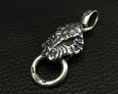画像3: Snake head Pendant (Maltese Cross Stamp)