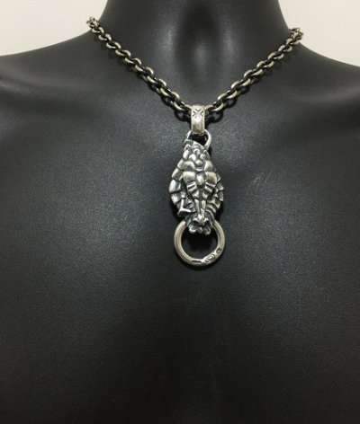 画像9: Snake head Pendant (Maltese Cross Stamp)