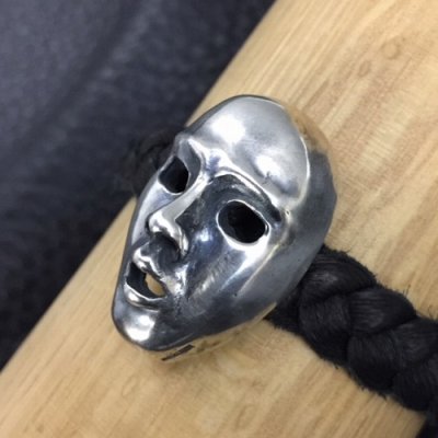 画像16: Face Braid Leather Bracelet