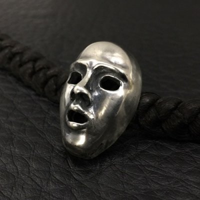 画像10: Face Braid Leather Bracelet