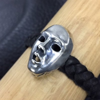 画像14: Face Braid Leather Bracelet