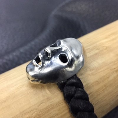 画像18: Face Braid Leather Bracelet