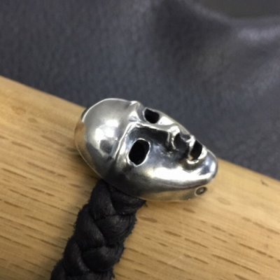 画像19: Face Braid Leather Bracelet