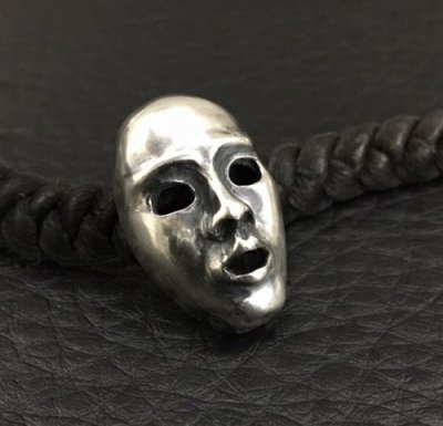 画像9: Face Braid Leather Bracelet