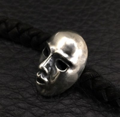 画像7: Face Braid Leather Bracelet