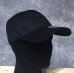 画像5: Black Embroidery Triple Skull Mesh Cap (Snap-back)