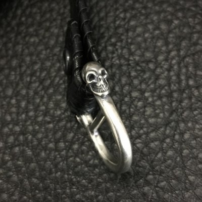 画像5: Earring Skull With D Loop & Crocodile [Belly] Belt Loop