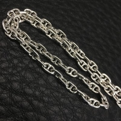 画像6: 1/8 Lion 4.5mm Marine Chain Necklace(Platinum Finish)