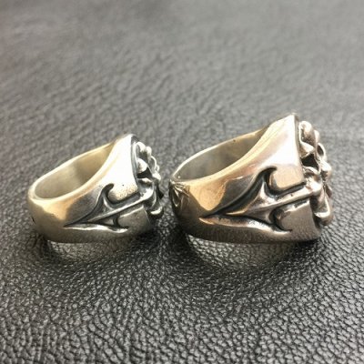 画像13: Cross Oval Signet Pinky Ring