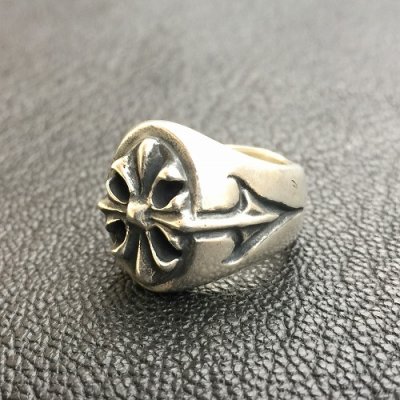 画像4: Cross Oval Signet Pinky Ring
