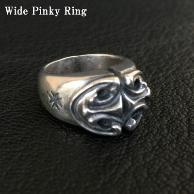 画像9: Sculpted Oval Narrow Pinky Ring & Sculpted Oval Wide Pinky Ring