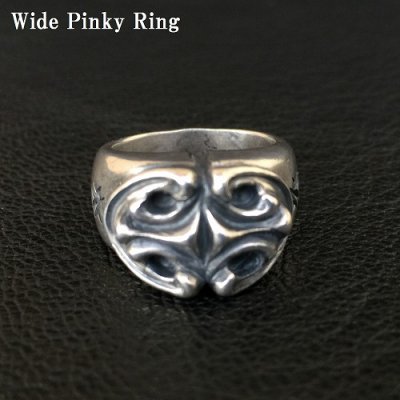 画像8: Sculpted Oval Narrow Pinky Ring & Sculpted Oval Wide Pinky Ring