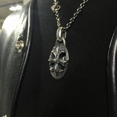 画像9: Half Cross Oval Pendant