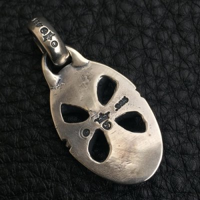 画像7: Half Cross Oval Pendant