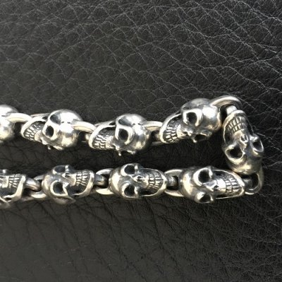 画像8: Quarter 11 Skull Links Bracelet