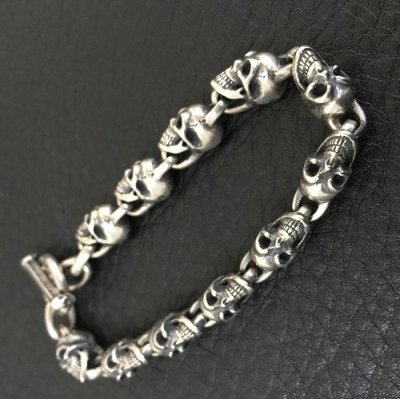 画像5: Quarter 11 Skull Links Bracelet