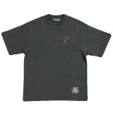 G&Crown Embroidery 7.1oz T-shirt [Black/Black]