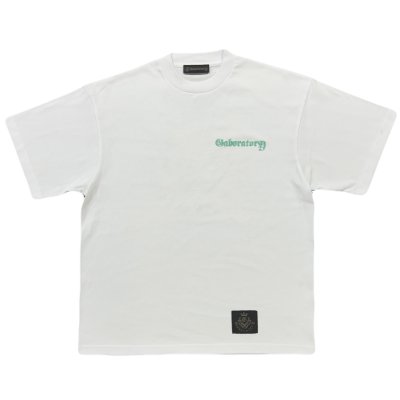 画像2: Atelier Mark Graffiti T-shirt [White]