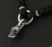 画像5: Skull braid leather necklace (5)