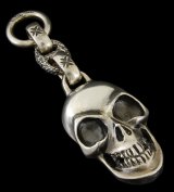 Giant Skull With Chiseled Anchor Wallet Hanger