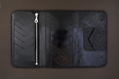 画像3: Frog G&Crown Inlay Ostrich Long Wallet