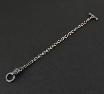 画像4: Quarter Skull Quarter Chain Bracelet