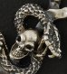 画像5: Quarter Skull On Snake Pendant (5)