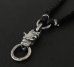 画像10: Half Old Bulldog braid Leather Necklace