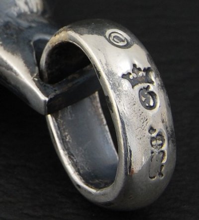 画像6: Triple Skull Dagger With Chiseled Loop Pendant