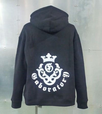 画像5: Gaboratory & Atelier Mark Embroidery Pullover Hoodie Jacket (刺繍)
