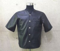 Gaboratory Tribal Base Ball Leather Shirt