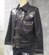 Zaza Clothing Line Horse Hide  Leather Jacket