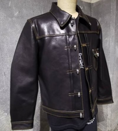 画像9: Zaza Clothing Line Horse Hide  Leather Jacket